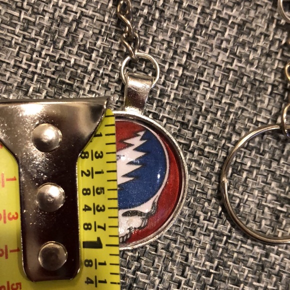 BUYITWHENFOUND Custom Grateful Dead Keychains, STEAL YOUR FACE - Picture 2 of 6